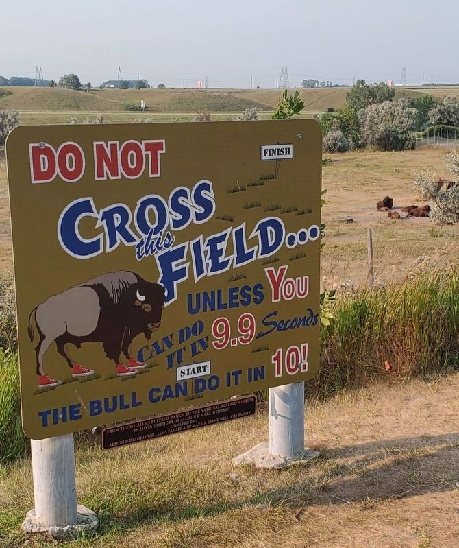 Do Not Cross This Field. Click for full size. Do Not Cross This Field image. Click for full size.