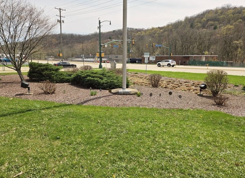Murrysville Military Monument Plaza Marker. Click for full size. Murrysville Military Monument Plaza Marker image. Click for full size.