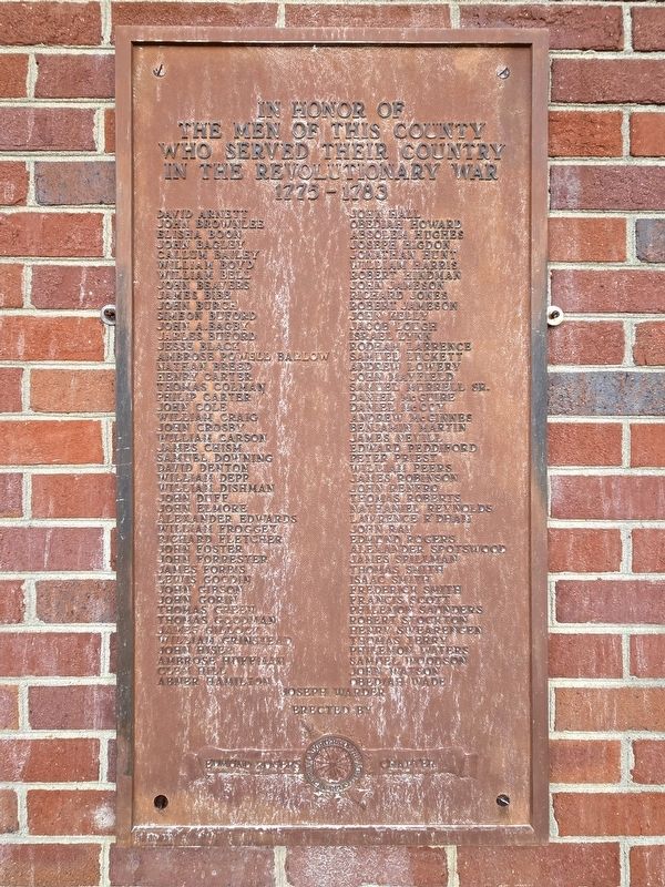Barren County Revolutionary War Soldiers Marker. Click for full size. Barren County Revolutionary War Soldiers Marker image. Click for full size.