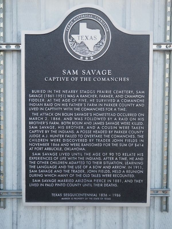 Sam Savage Marker. Click for full size. Sam Savage Marker image. Click for full size.