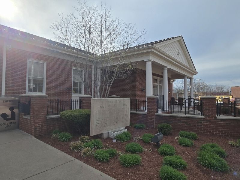 Vietnam Veterans Memorial in front of the Allen County Public Library. Click for full size. Vietnam Veterans Memorial in front of the Allen County Public Library image. Click for full size.