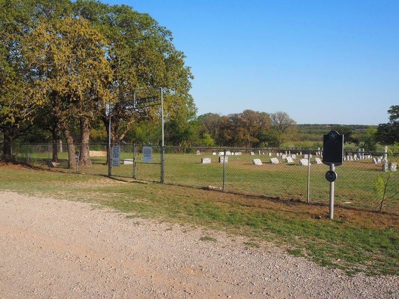 Authon Cemetery Marker. Click for full size. Authon Cemetery Marker image. Click for full size.