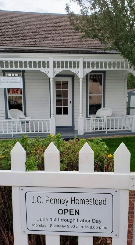 Home of James C. Penney. Click for full size. Home of James C. Penney image. Click for full size.