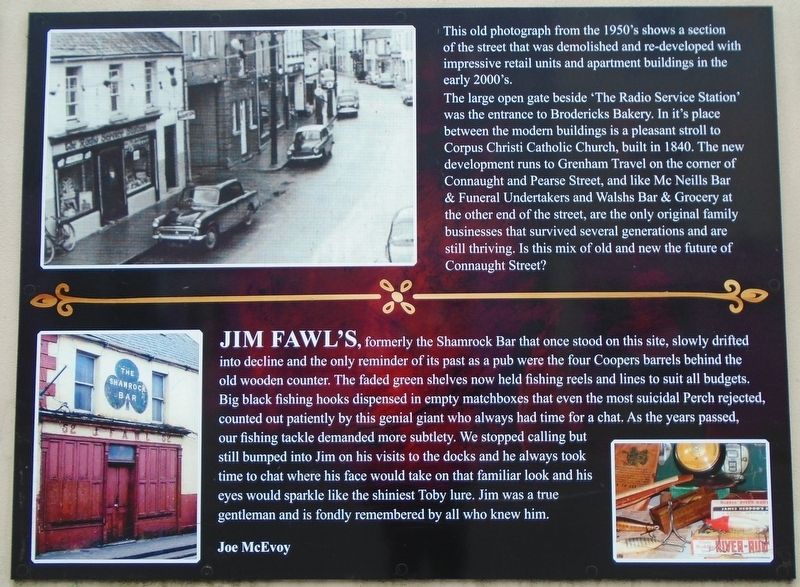 Connaught Street Marker Detail image. Click for full size.