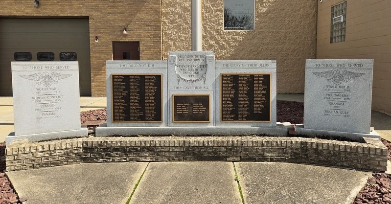 Westmoreland City Honor Roll & Veterans Memorial image. Click for full size.