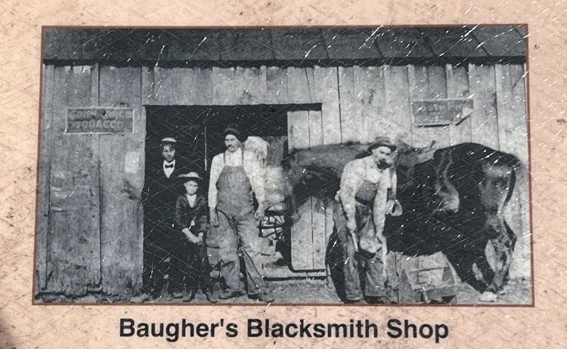 Baugher's Blacksmith Shop image. Click for full size.