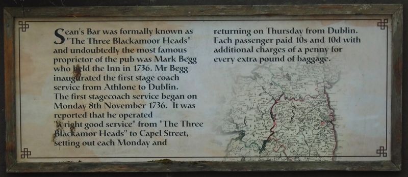 Mark Begg... Innkeeper & Entrepreneur Marker. Click for full size. Mark Begg... Innkeeper & Entrepreneur Marker image. Click for full size.