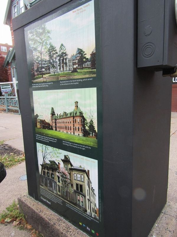 New Haven Hospitals Marker. Click for full size. New Haven Hospitals Marker image. Click for full size.