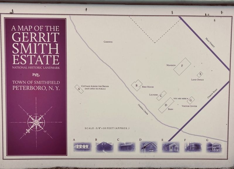 Gerrit Smith Estate Map. Click for full size. Gerrit Smith Estate Map image. Click for full size.