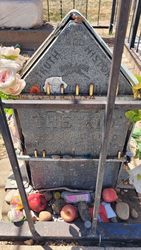 William "Billy the Kid" Bonney Gravestone image. Click for full size.