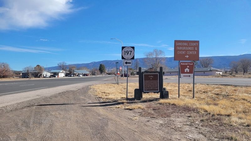 The view of the Cuba Marker along the highway. Click for full size. The view of the Cuba Marker along the highway image. Click for full size.