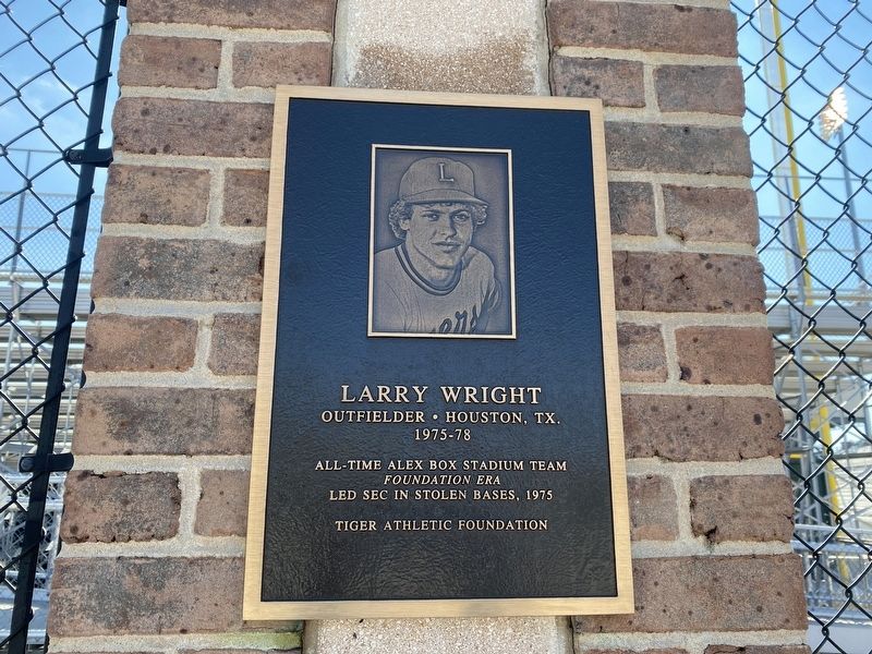 Larry Wright Marker image. Click for full size.