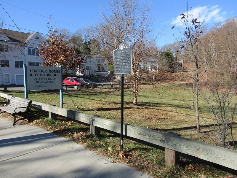 Town of Needham Marker image. Click for full size.