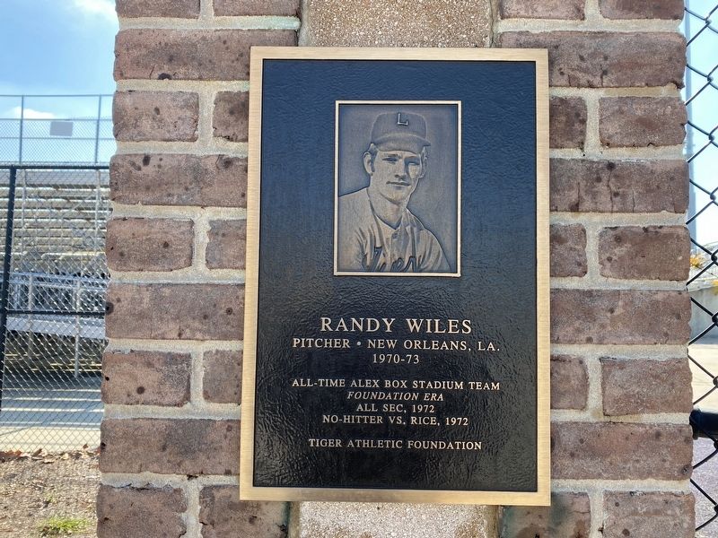 Randy Wiles Marker image. Click for full size.