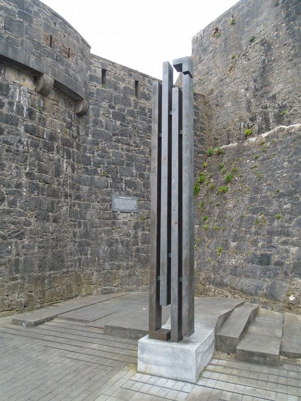 Adamson Castle and Marker. Click for full size. Adamson Castle and Marker image. Click for full size.