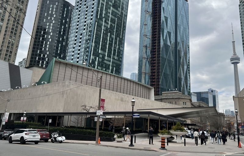 Meridian Centre (former O�Keefe Centre) for the Performing Arts Marker, 2025 image. Click for full size.