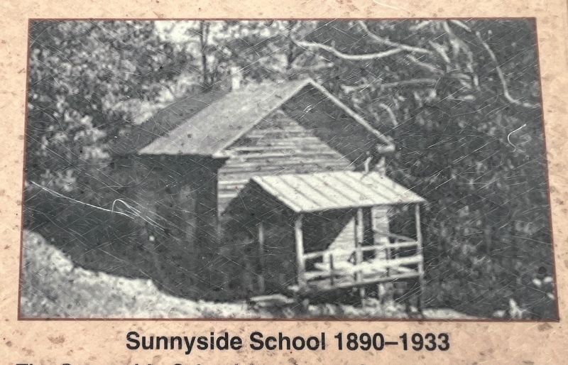 Sunnyside School 1890-1933 image. Click for full size.