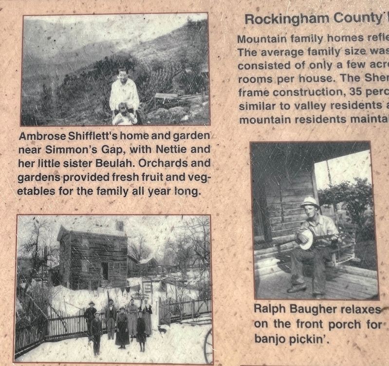 Photos on the Left Side of Marker image. Click for full size.