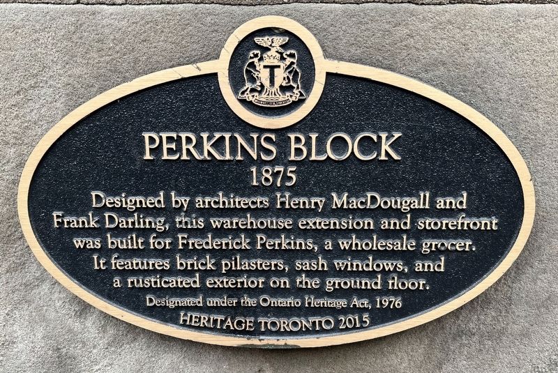 Perkins Block Marker image. Click for full size.