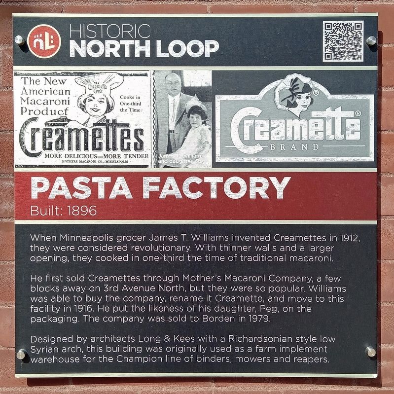 Pasta Factory Marker. Click for full size. Pasta Factory Marker image. Click for full size.