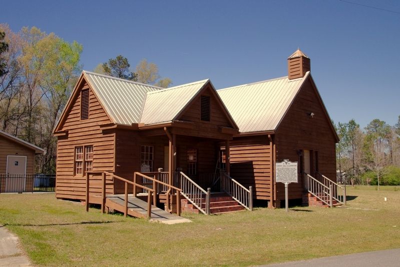 Cherry Hill Community Center and Marker image. Click for full size.