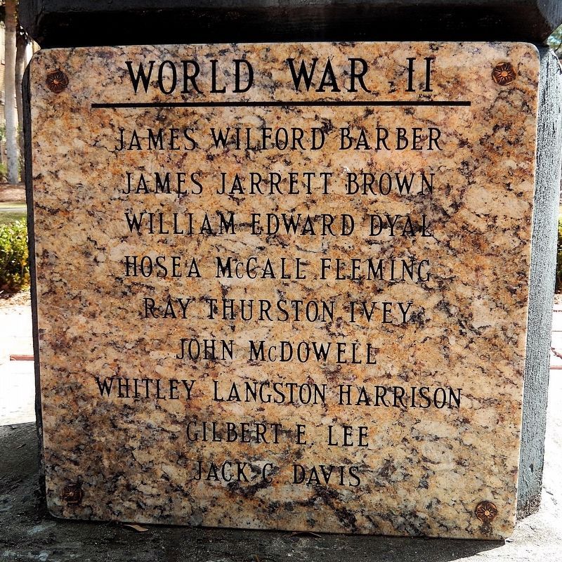 Camden County War Memorial (<i>World War II</i>). Click for full size. Camden County War Memorial (<i>World War II</i>) image. Click for full size.
