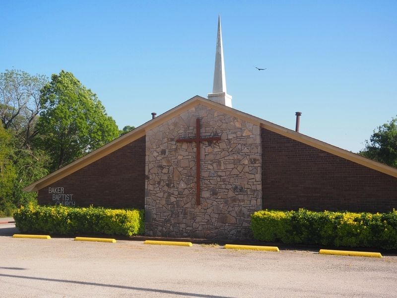 Baker Baptist Church. Click for full size. Baker Baptist Church image. Click for full size.