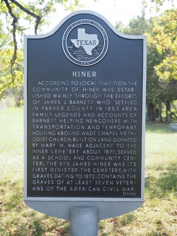 Hiner Marker. Click for full size. Hiner Marker image. Click for full size.