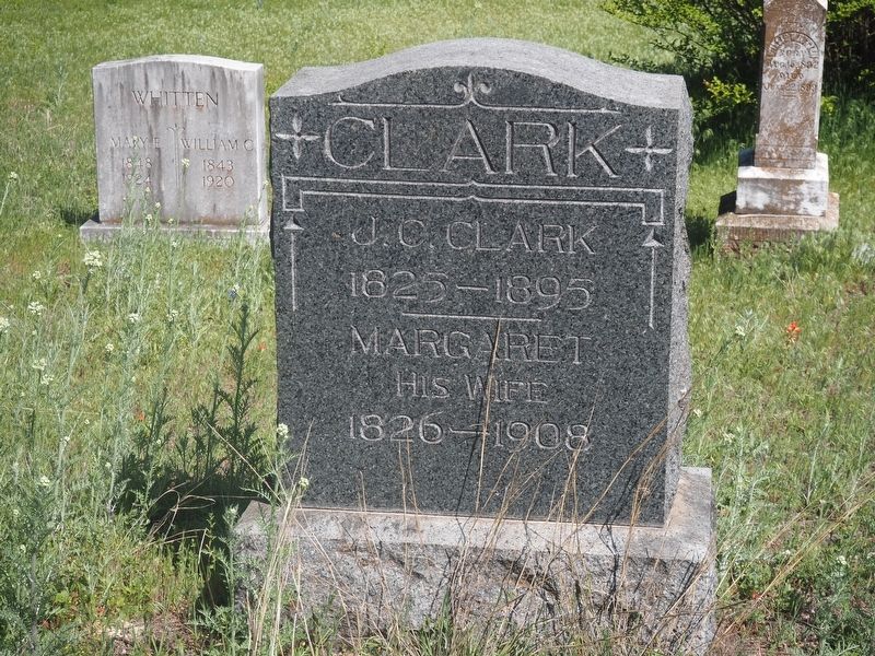 James Clark Headstone. Click for full size. James Clark Headstone image. Click for full size.
