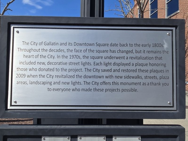 Downtown Square Marker image. Click for full size.