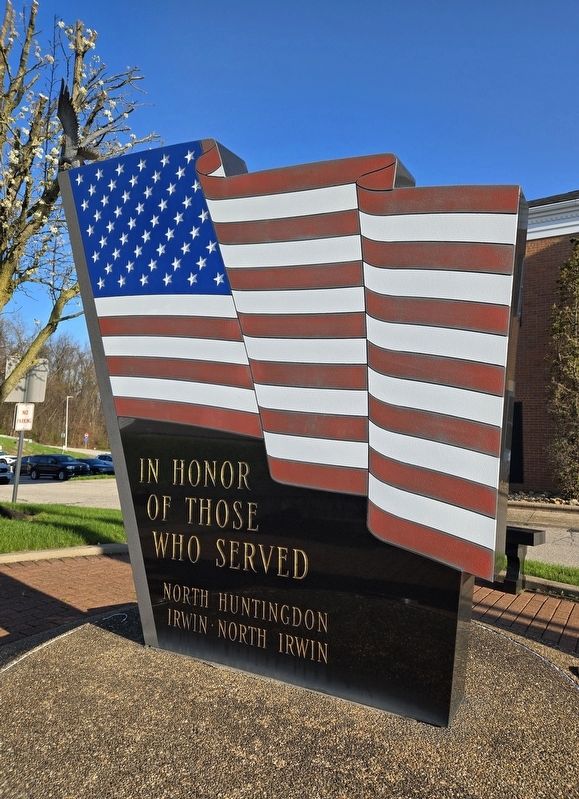 North Huntingdon Township Veterans Memorial. Click for full size. North Huntingdon Township Veterans Memorial image. Click for full size.