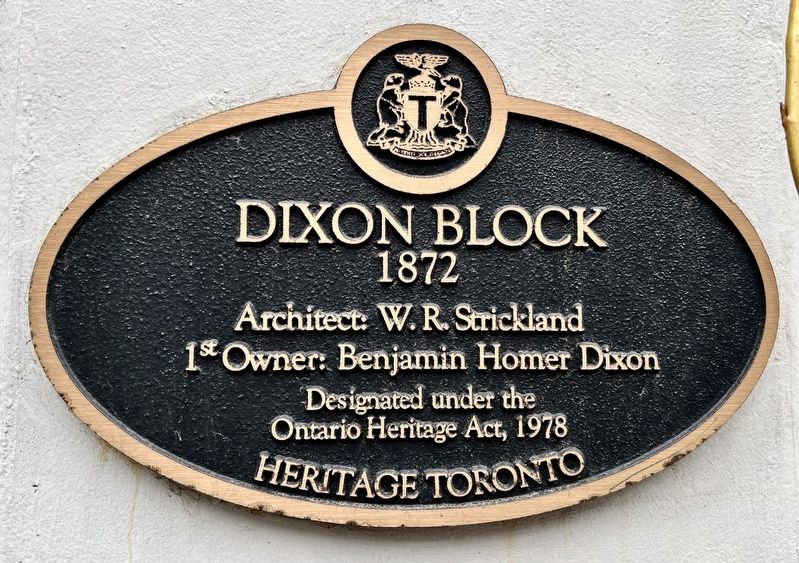 Dixon Block Marker. Click for full size. Dixon Block Marker image. Click for full size.