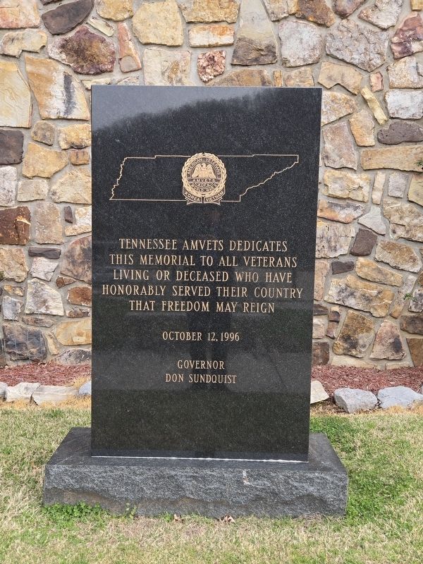 Tennessee Veterans Memorial Marker image. Click for full size.