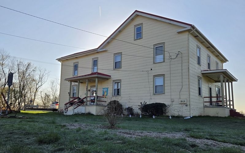 James Irwin House and Marker image. Click for full size.