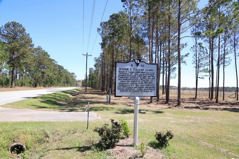Maude E. Callen Clinic Marker image. Click for full size.