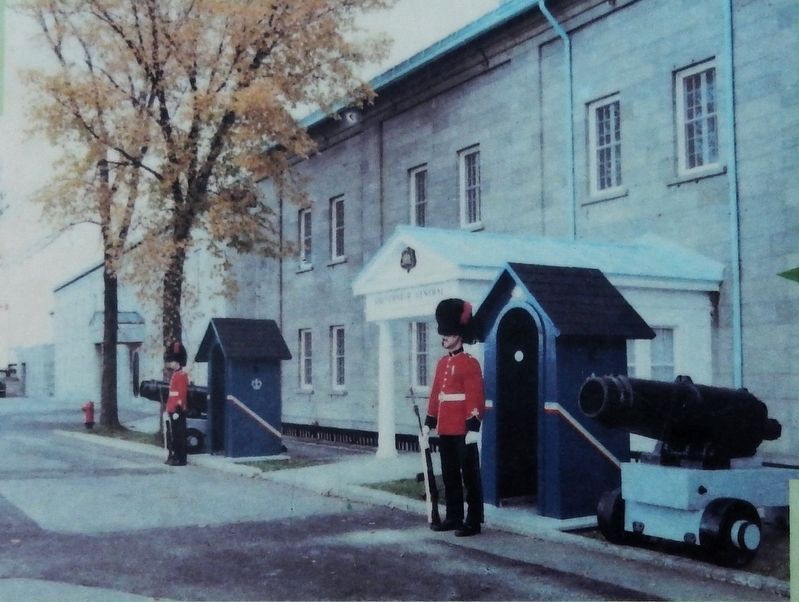 Marker detail: The Governor General's residence at the Citadel image. Click for full size.
