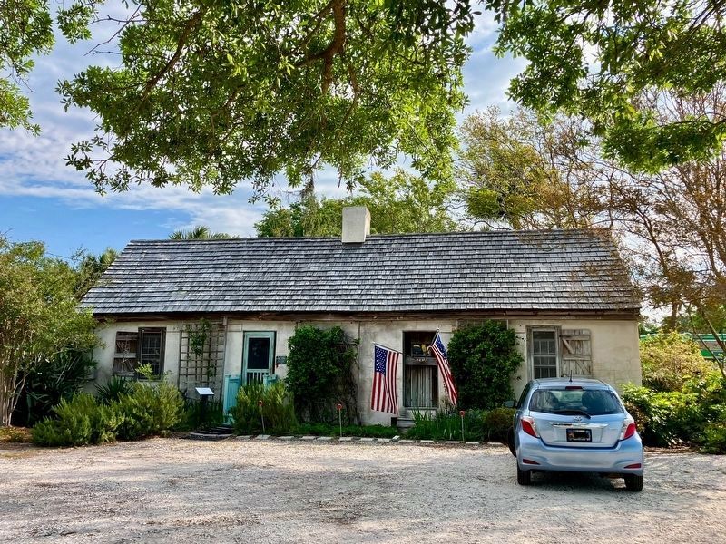 The Tabby House and Marker image. Click for full size.