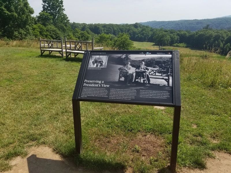 Preserving a President�s View Marker image. Click for full size.