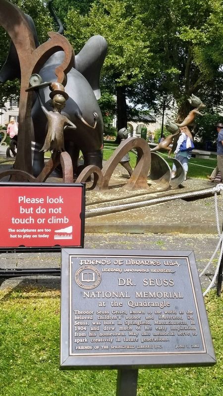 Dr. Seuss National Memorial. Click for full size. Dr. Seuss National Memorial image. Click for full size.
