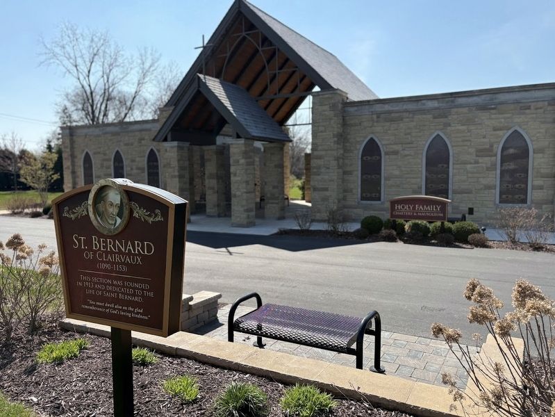 St. Bernard of Clairvaux Marker image. Click for full size.