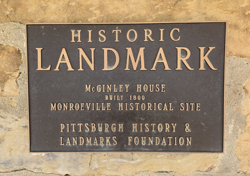 McGinley House Marker. Click for full size. McGinley House Marker image. Click for full size.