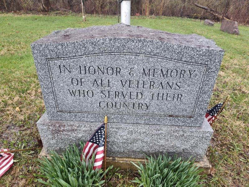 Ruggles Veterans Memorial Marker image. Click for full size.