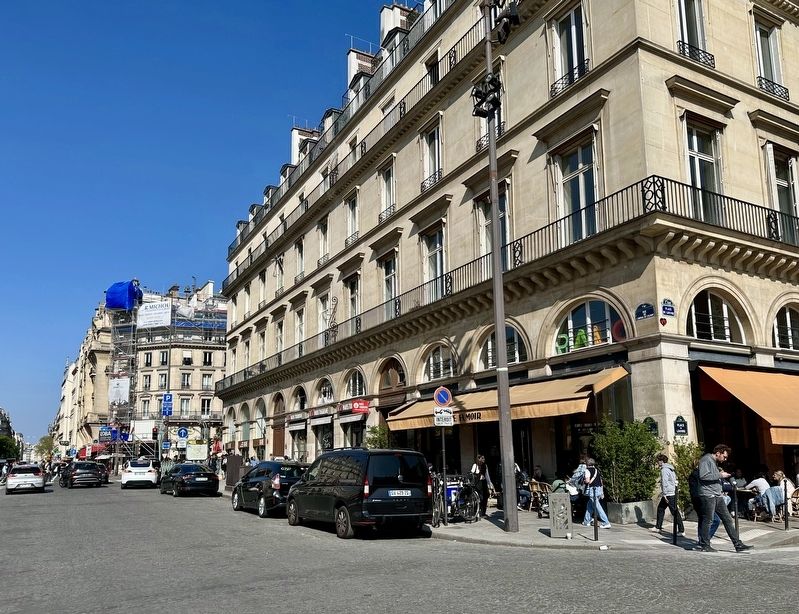 Jean-François Cail building and marker. Click for full size. Jean-François Cail building and marker image. Click for full size.