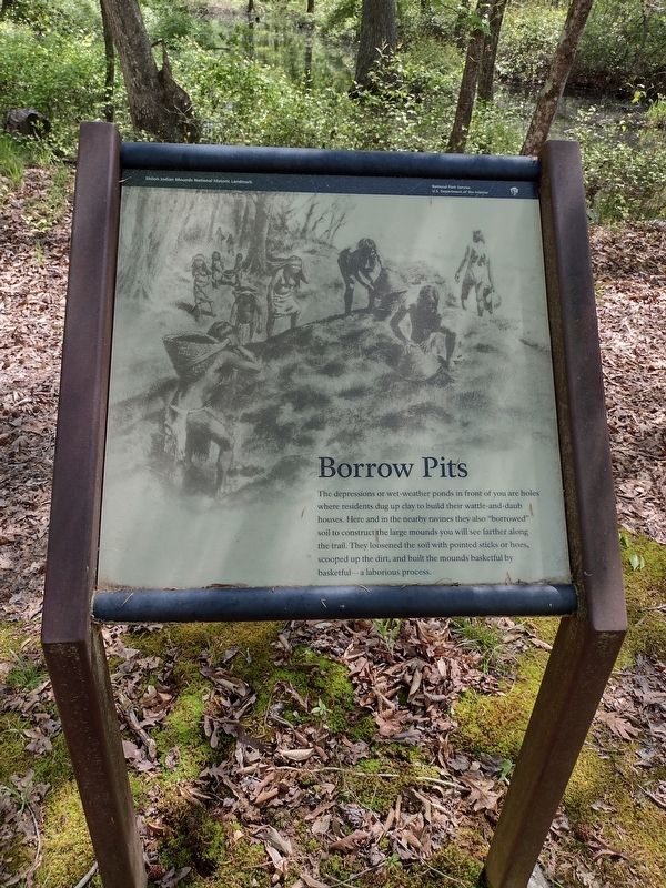 Borrow Pits Marker image. Click for full size.