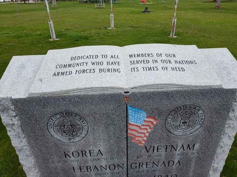 Orwell Veterans Memorial Marker image. Click for full size.