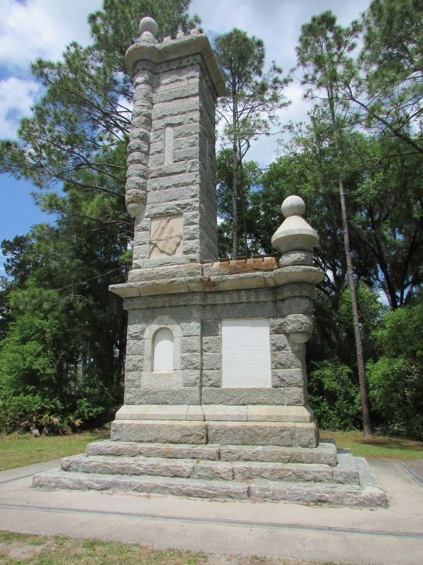 The Battle of Olustee Monument. Click for full size. The Battle of Olustee Monument image. Click for full size.