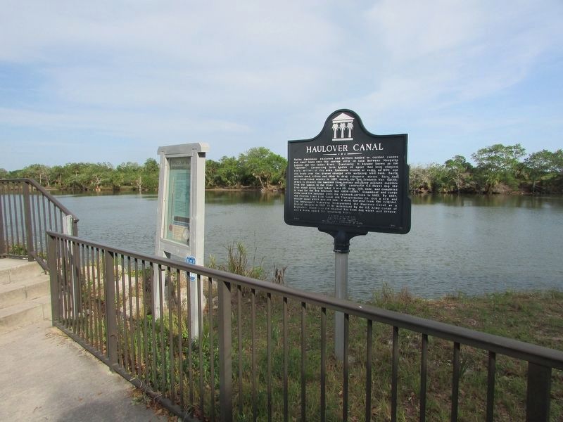 Haulover Canal Marker image. Click for full size.