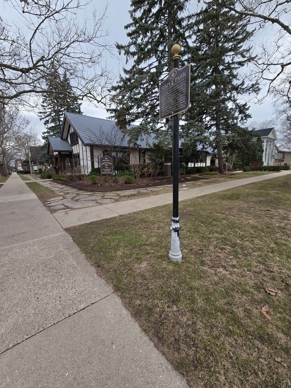 Maple Park National Historic District - New Location. Click for full size. Maple Park National Historic District - New Location image. Click for full size.