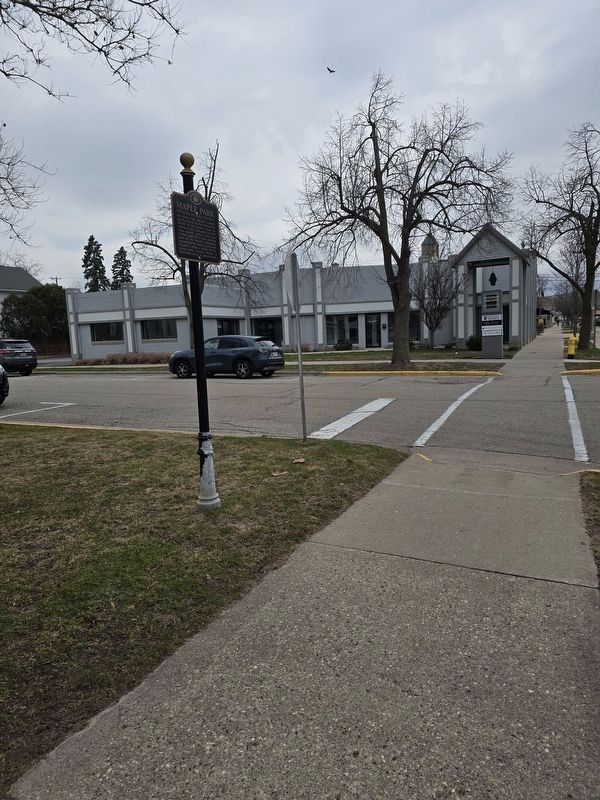 Maple Park National Historic District - New Location - Looking North on Broad Street (County H). Click for full size. Maple Park National Historic District - New Location - Looking North on Broad Street (County H) image. Click for full size.