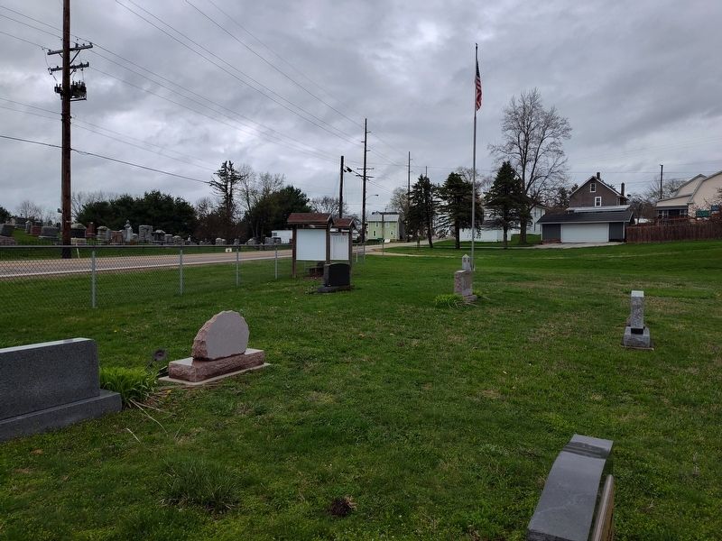 Jeromesville Lions Veterans Memorial image. Click for full size.